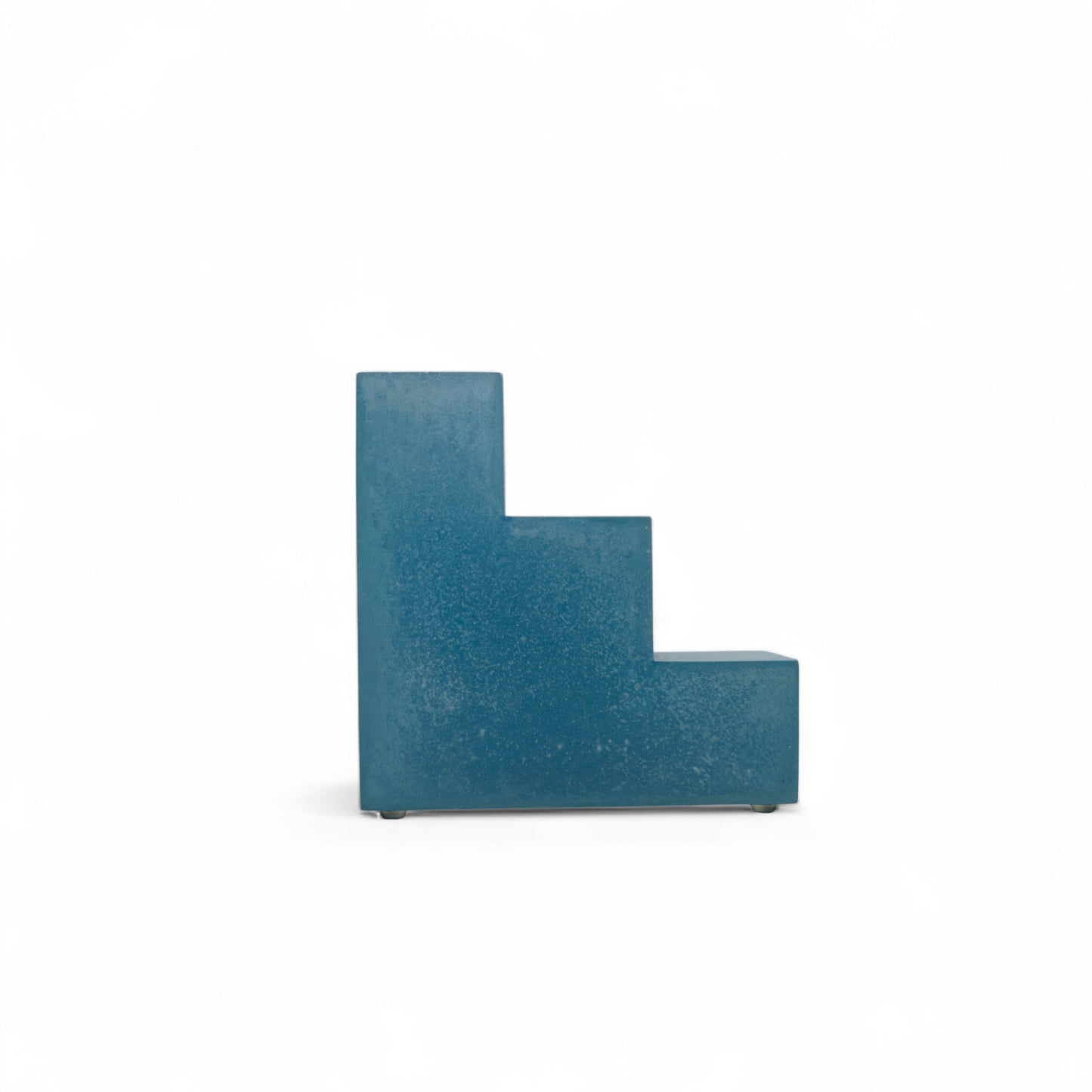 Blue Square Bookend