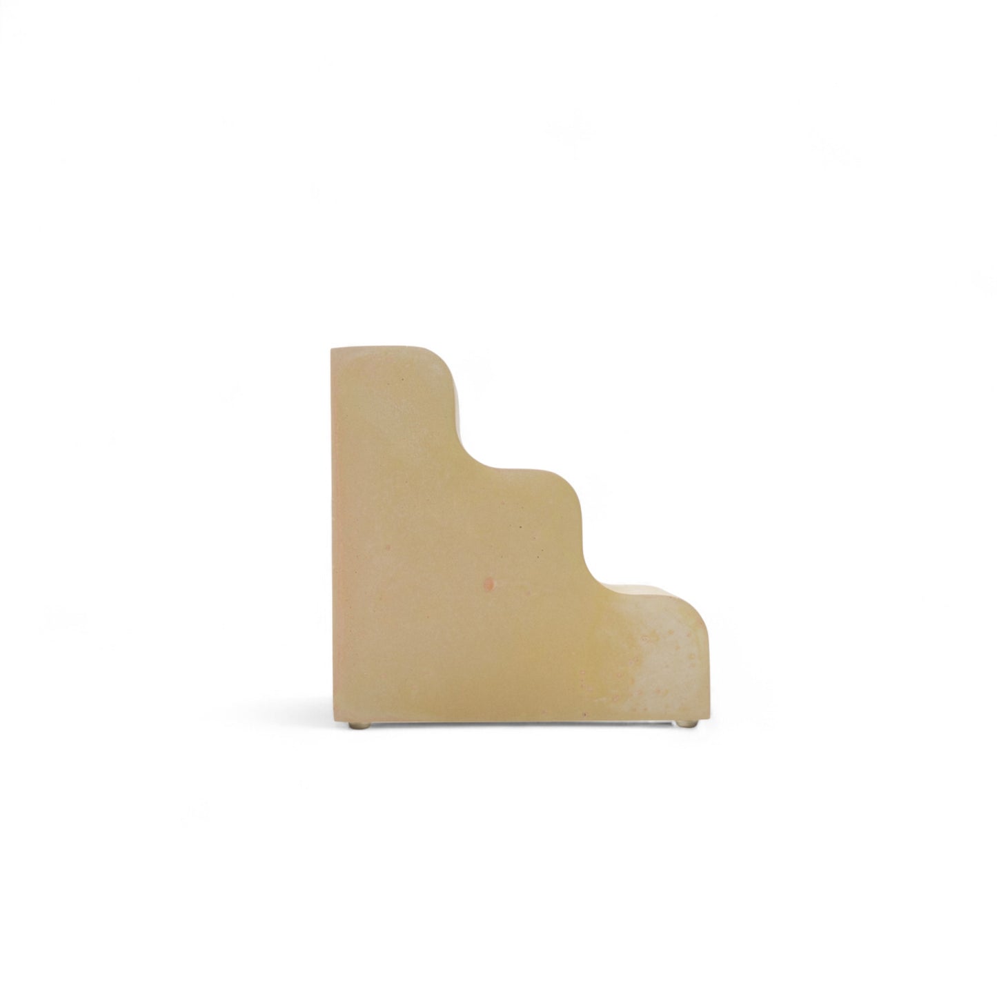 Yellow Wavy Bookend