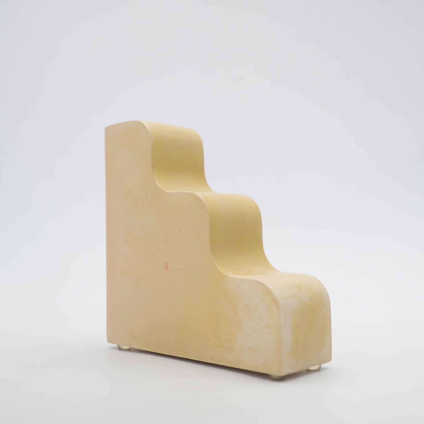 Yellow Wavy Bookend