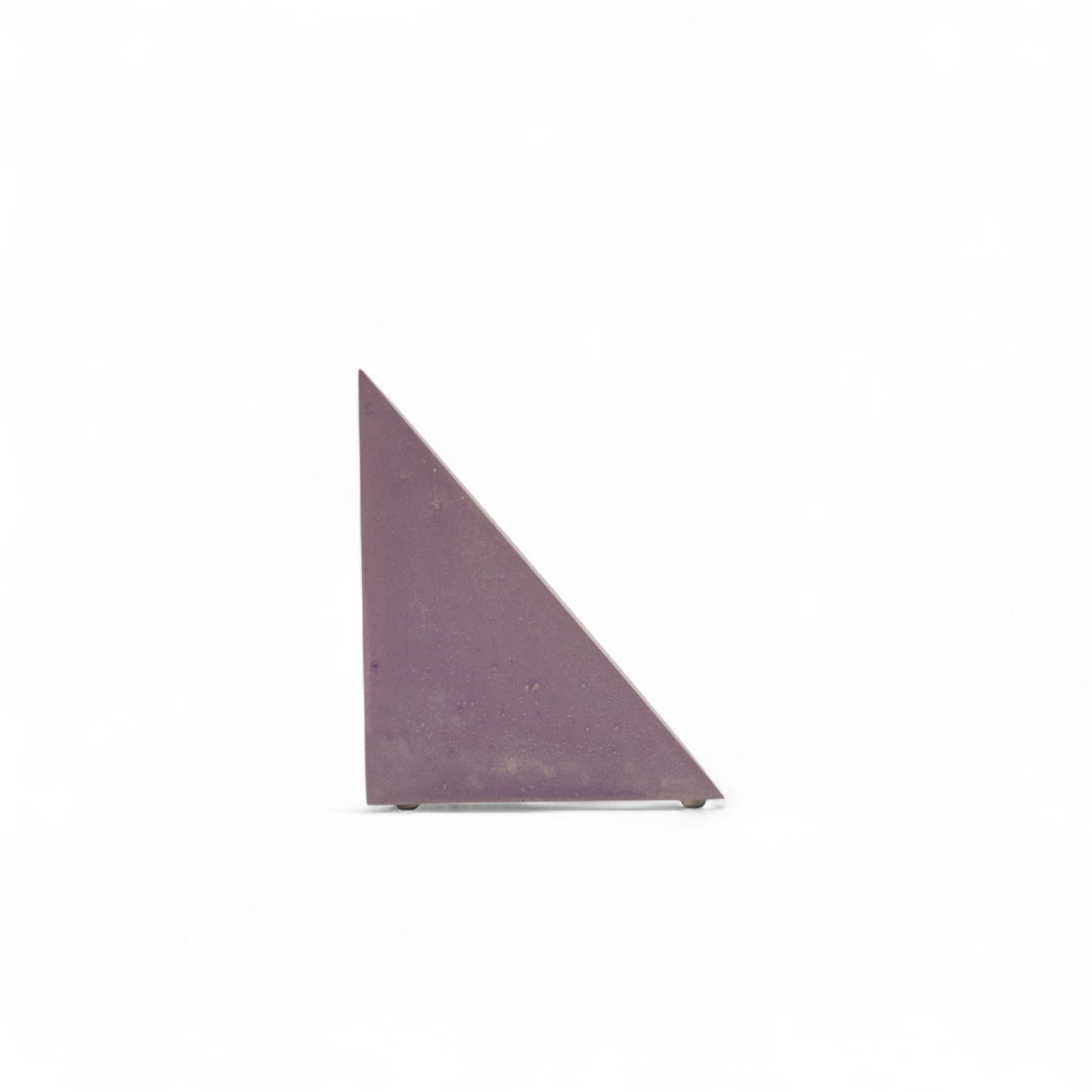 Lavender Triangle Bookend