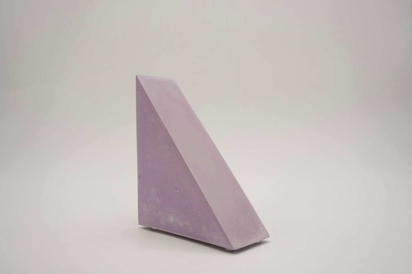 Lavender Triangle Bookend