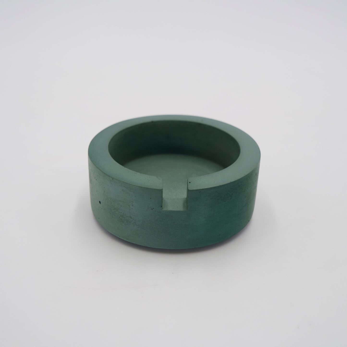 Green Circle Ashtray