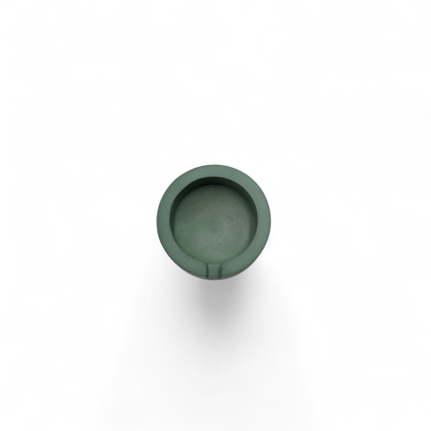 Green Circle Ashtray