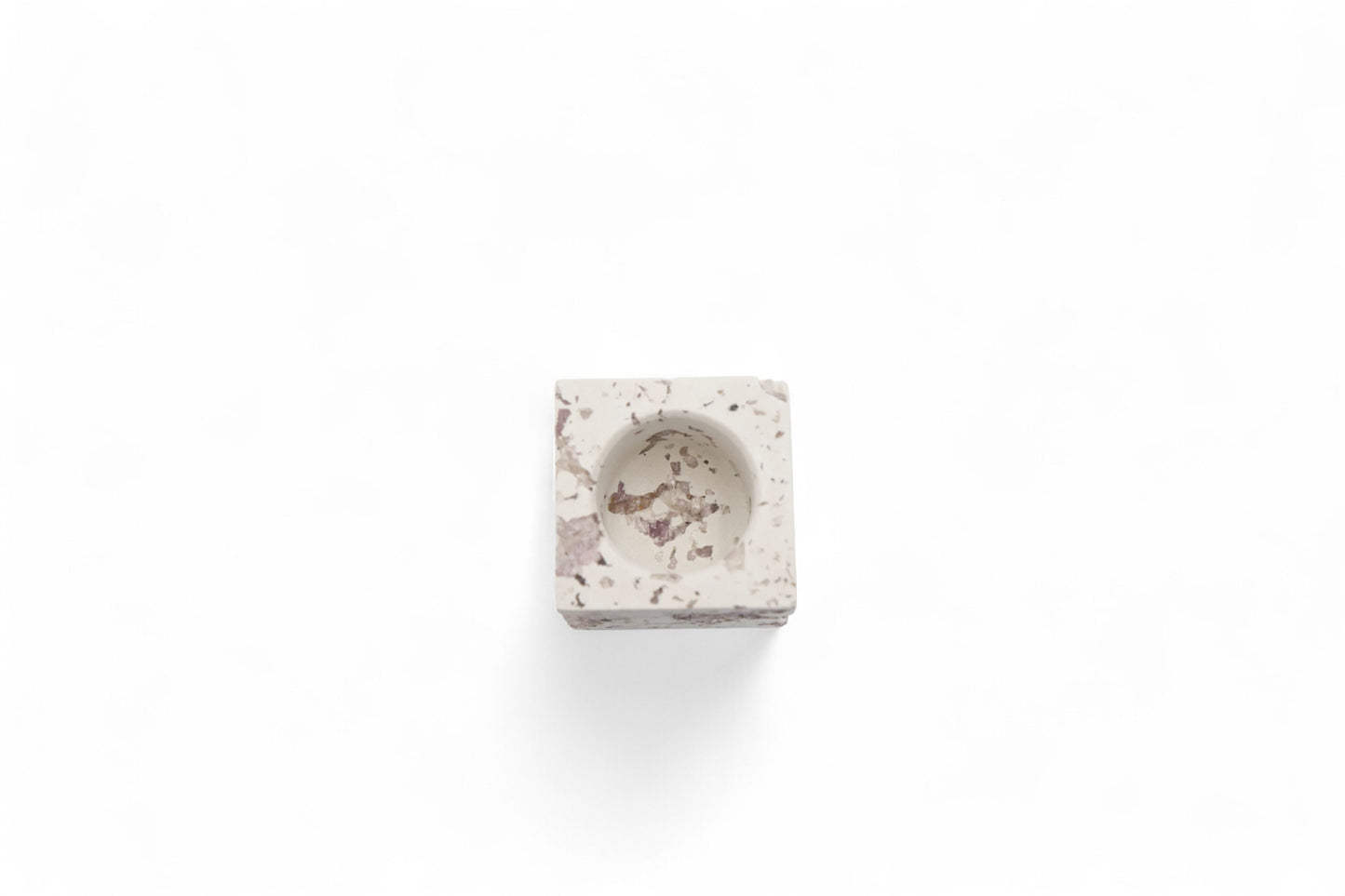 Amethyst x White Cement Match Holder