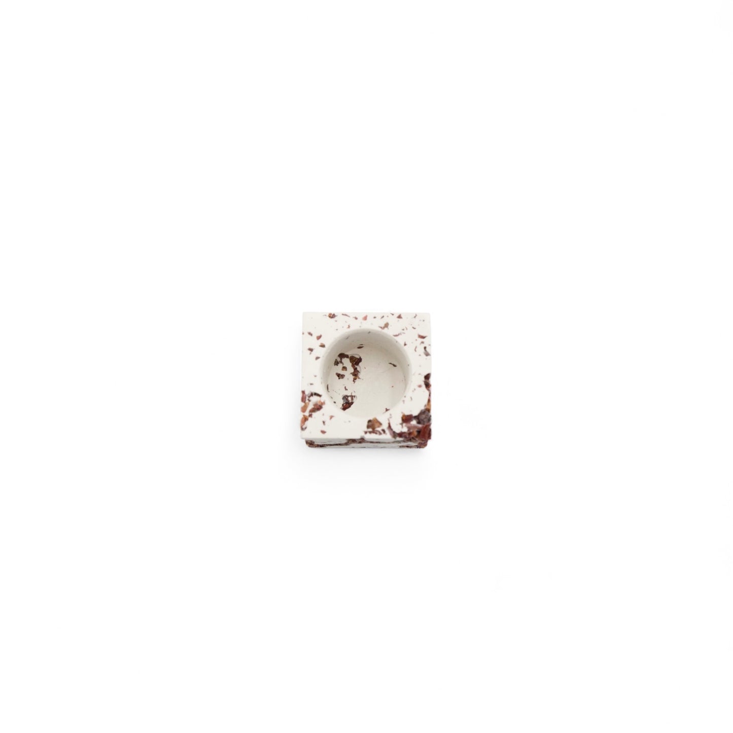 Red Jasper x White Cement Match Holder