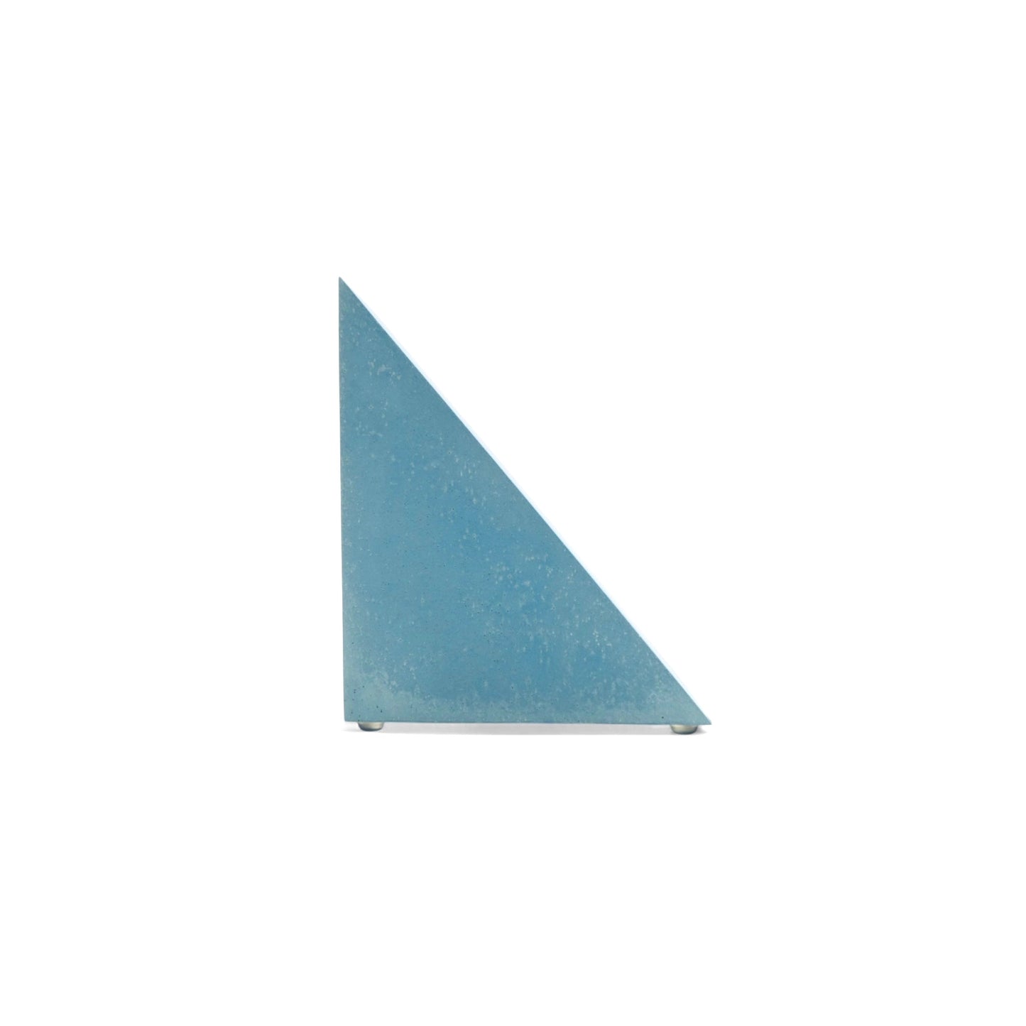 Blue Triangle Bookend