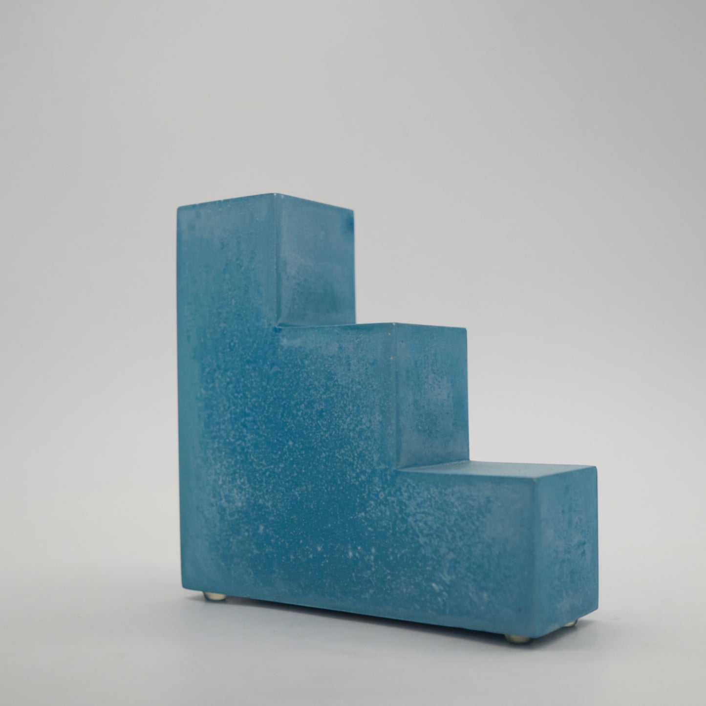 Blue Square Bookend