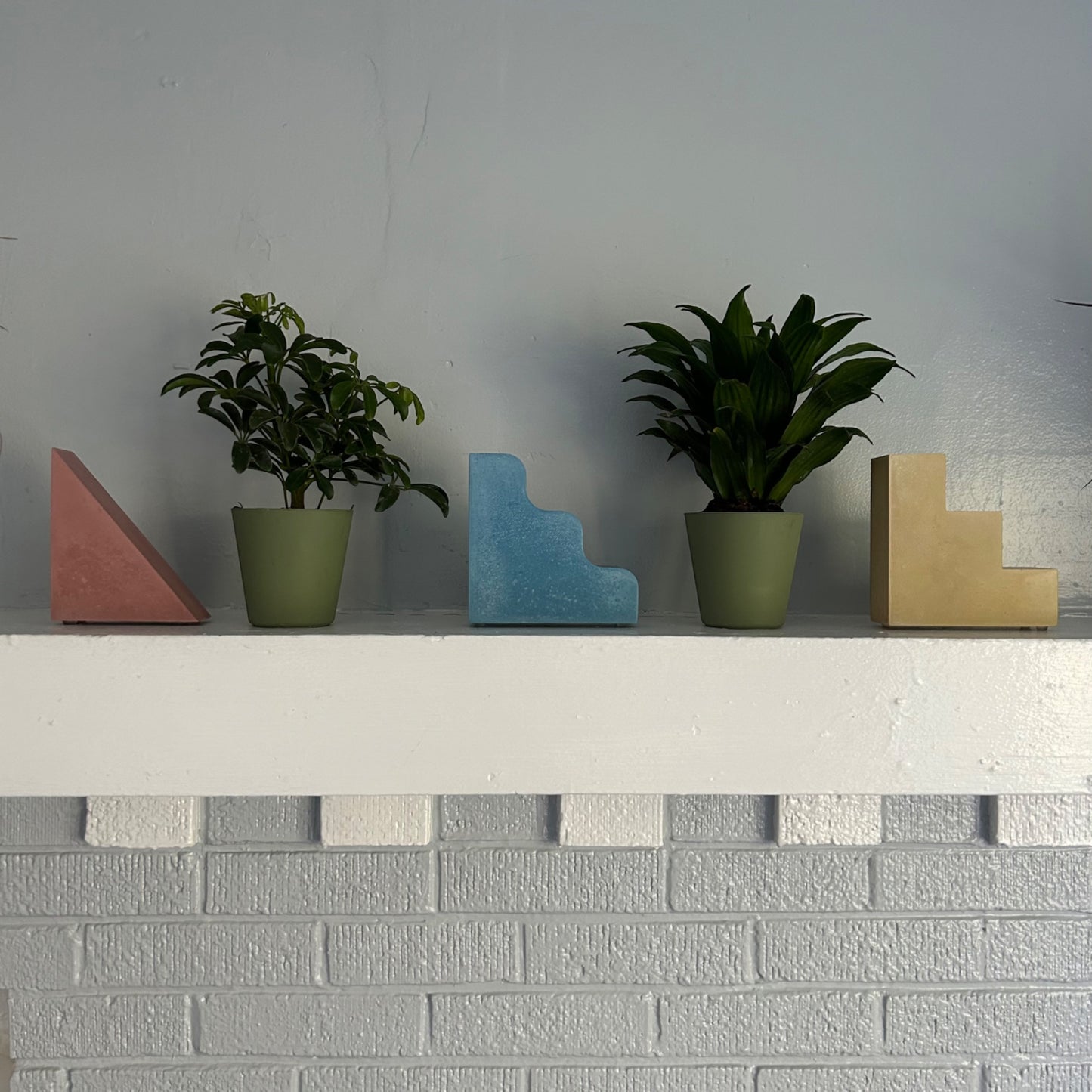 Red Triangle Bookend