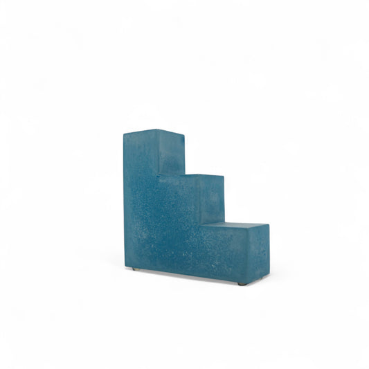 Blue Square Bookend