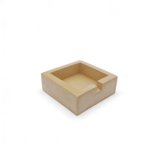 Yellow Square Ashtray