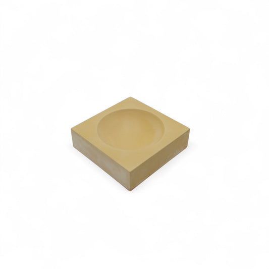 Yellow Jewelry Dish