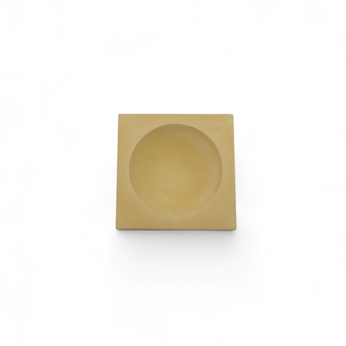 Yellow Jewelry Dish