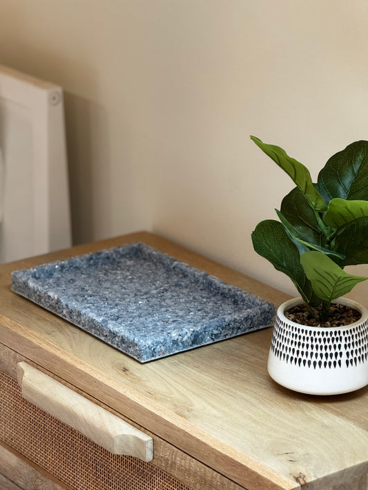 Blue Calcite Tray