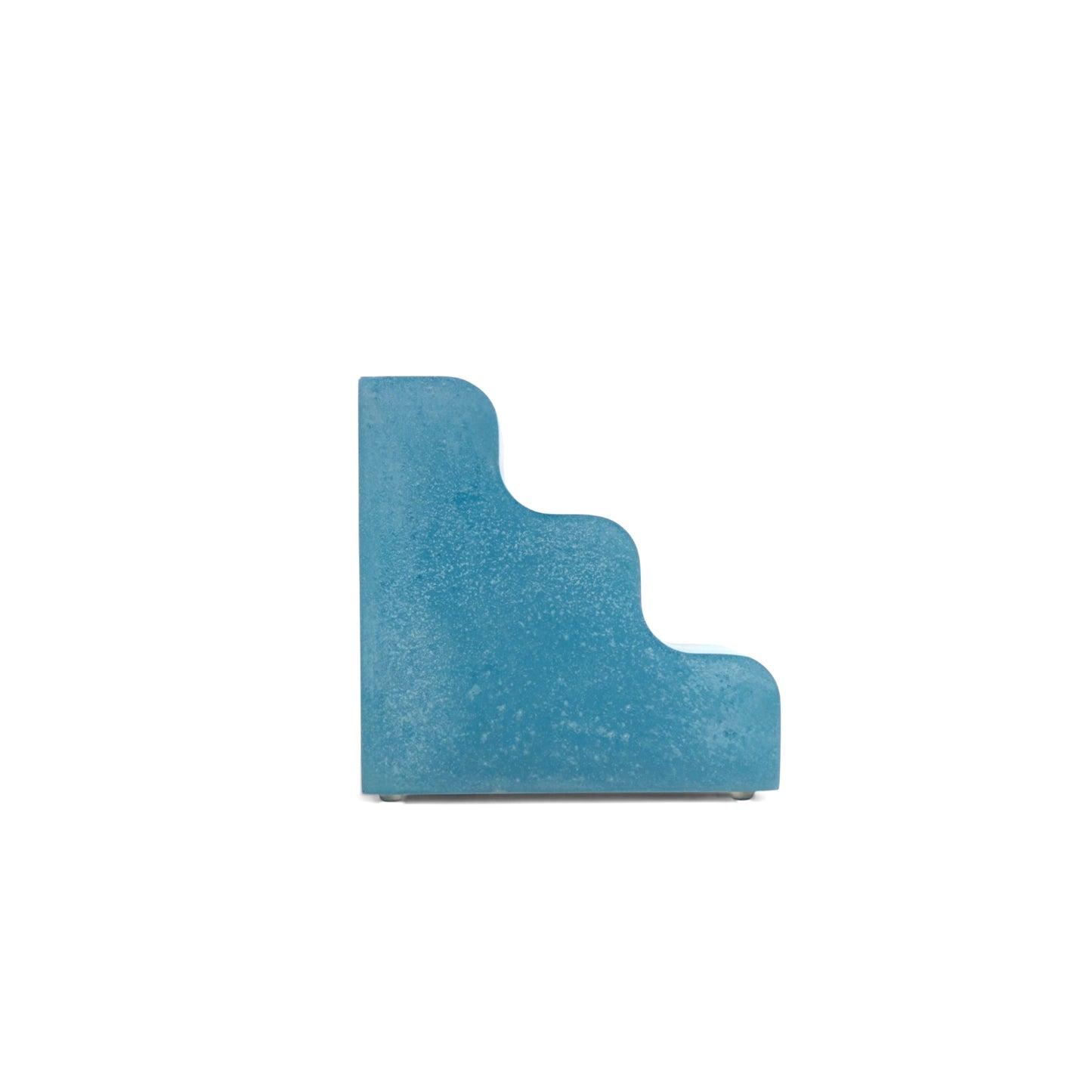Blue Wavy Bookend