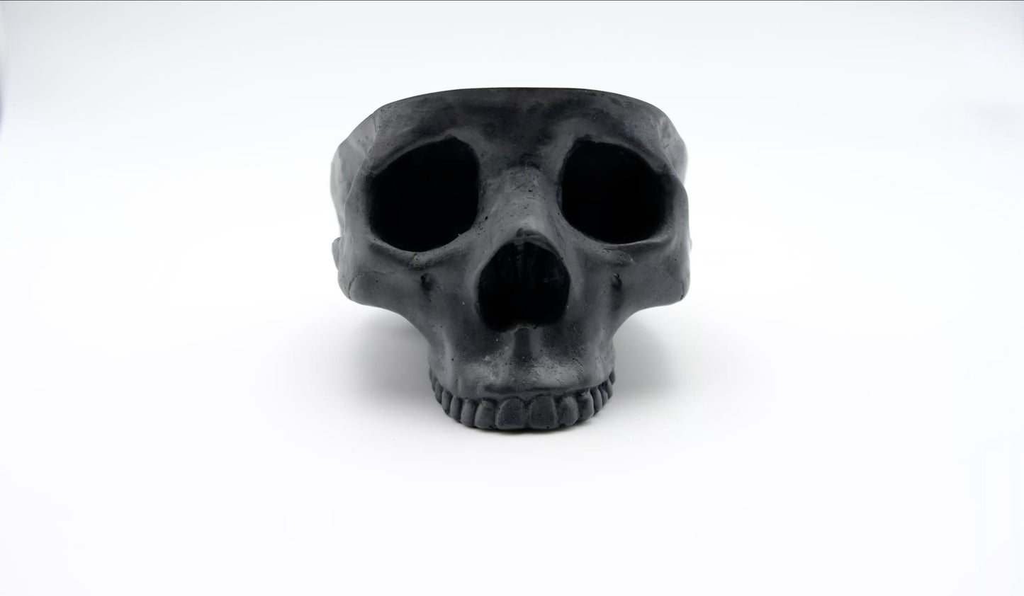 Black Skull Ashtray