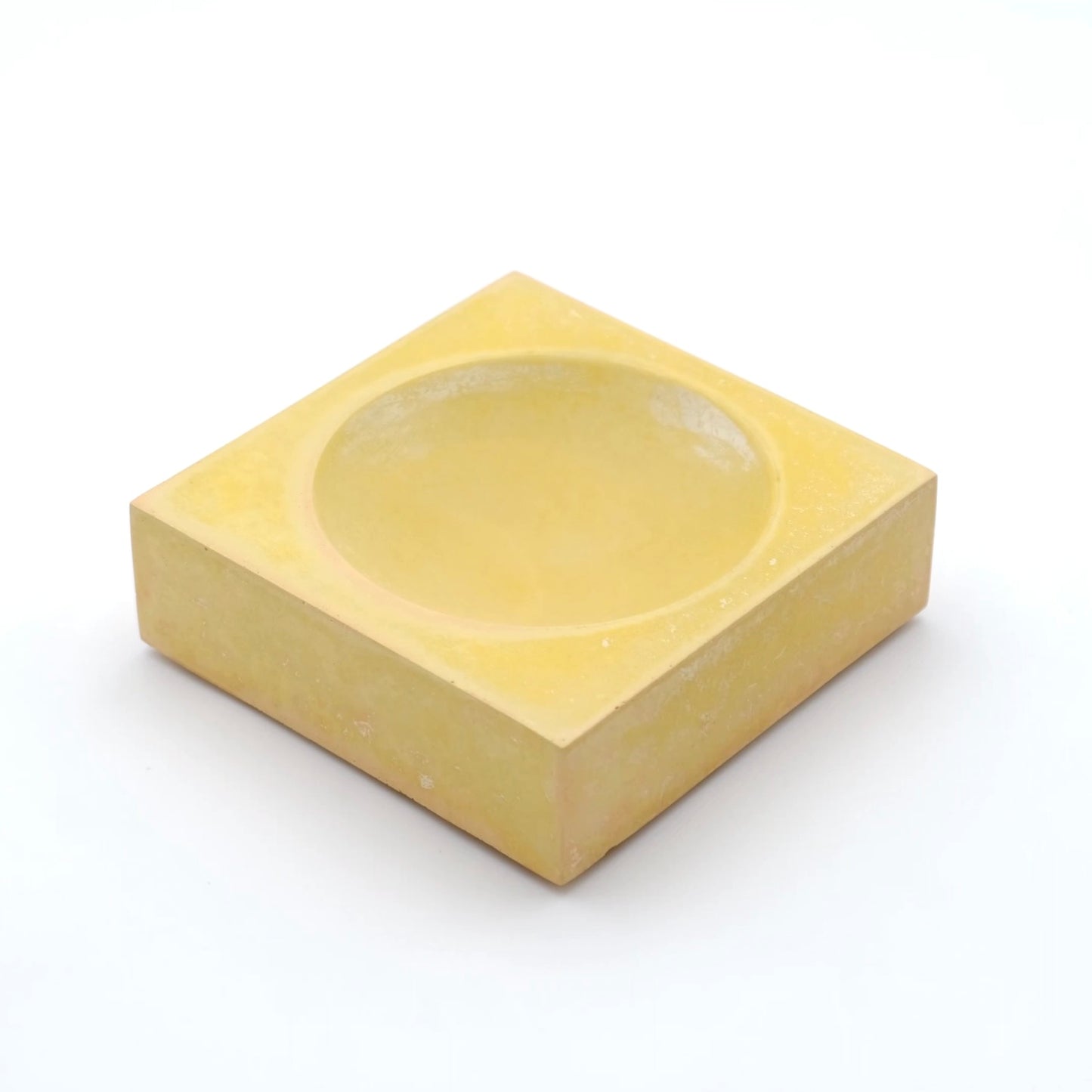 Yellow Orange Jewelry Dish