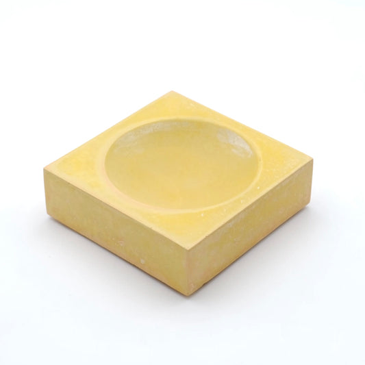 Yellow Orange Jewelry Dish