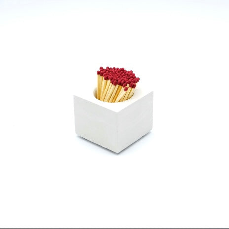 White Match Holder