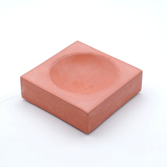 Terracotta Red Jewelry Dish