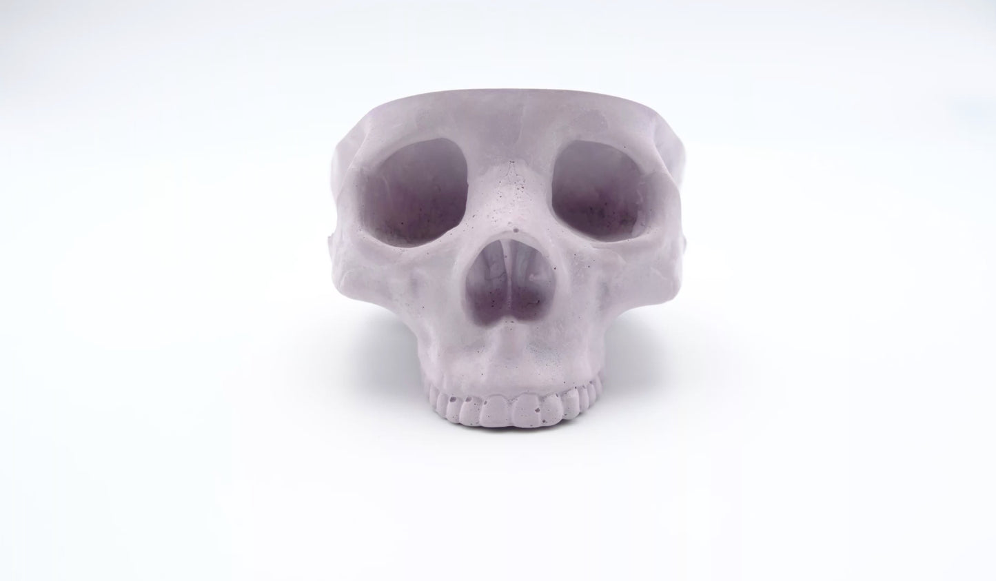 Lavender Skull Ashtray